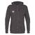 UMBRO Basic Hood Jacket jr Sort 128 Hettegenser med liten logo 