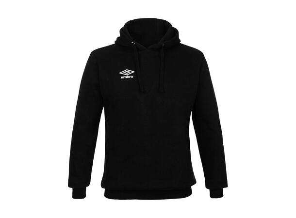 UMBRO Basic Hood jr Sort 128 Hettegenser med liten logo 