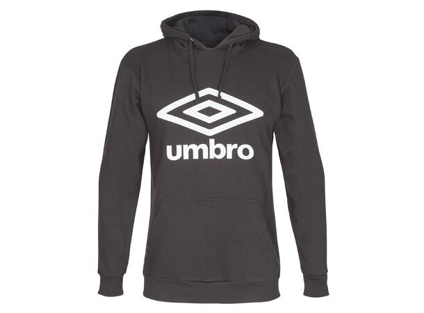 UMBRO Basic Logo Hood Sort M Hettegenser med Umbrologo og lomme 