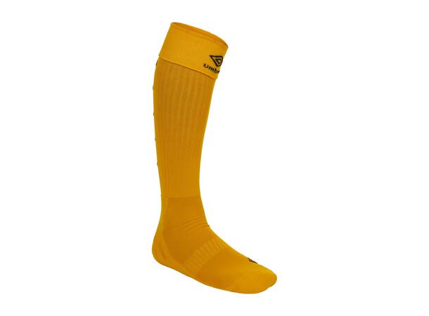 UMBRO UX Elite Fotb.Str Gul/Sort 35-39 Solide fotballstrømper - god passform 
