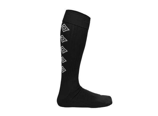 UMBRO UX Elite Fotb.Str Sort/Hvit 35-39 Solide fotballstrømper - god passform 