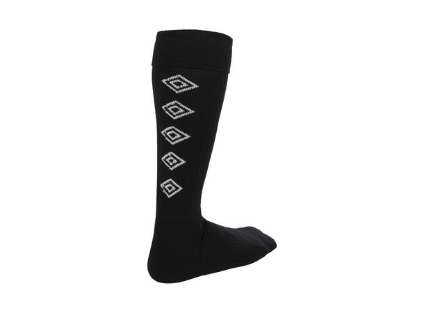 UMBRO UX Elite Fotb.Str Sort/Hvit 35-39 Solide fotballstrømper - god passform 