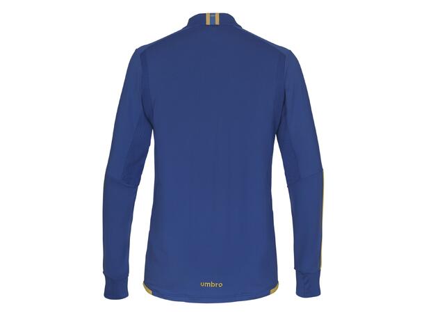UMBRO UX Elite Half Zip Blå/Gul L Treningsgenser med glidelås 