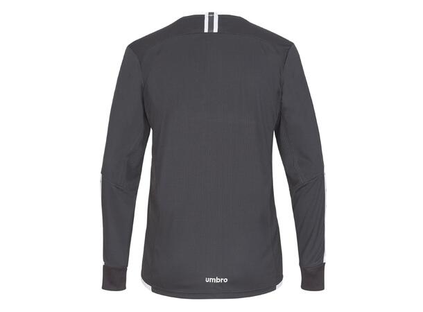 UMBRO UX Elite LS Jsy j Sort/Hvit 128 Flott langermet spillertrøye 