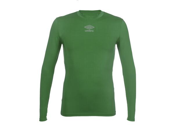 UMBRO UX Elite UnderwTop Grønn 128/140 Teknisk tettsittende trøye til junior 