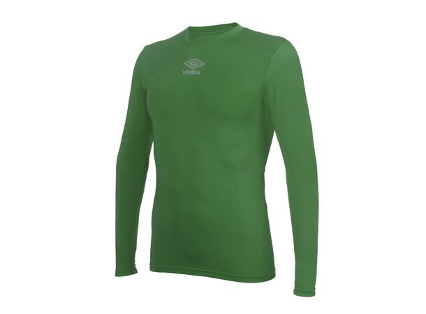 UMBRO UX Elite UnderwTop Grønn 128/140 Teknisk tettsittende trøye til junior 