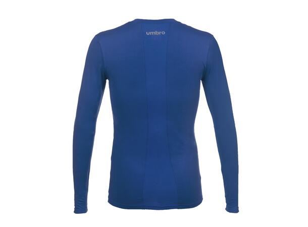 UMBRO UX Elite Underw Top Blå XS/S Teknisk tettsittende trøye med lang arm 