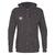 UMBRO Basic Hood Jacket jr Sort 164 Hettegenser med liten logo 