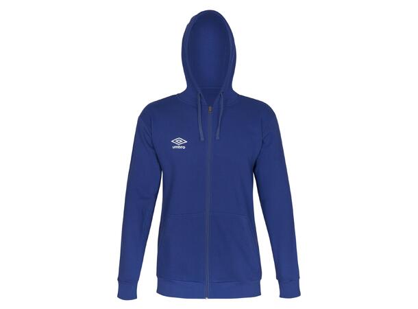 UMBRO Basic Hood Jacket jr Blå 164 Hettegenser med liten logo 
