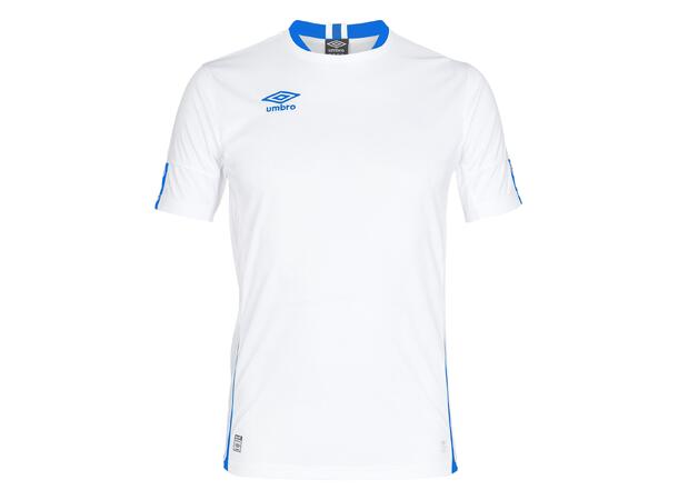 UMBRO UX Elite SS Jsy j Hvit/Blå 140 Flott kortermet spillertrøye 