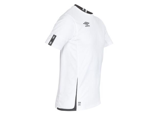 UMBRO UX Elite SS Jsy j Hvit/Sort 140 Flott kortermet spillertrøye 