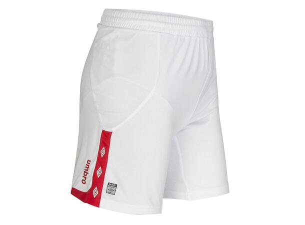 UMBRO UX Elite Shorts Hvit/Rød S Flott spillershorts 