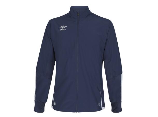 UMBRO UX Elite Trn Jkt jr Marine/Hv 128 Treningsjakke 