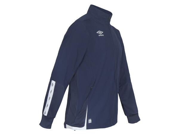 UMBRO UX Elite Trn Jkt jr Marine/Hv 128 Treningsjakke 