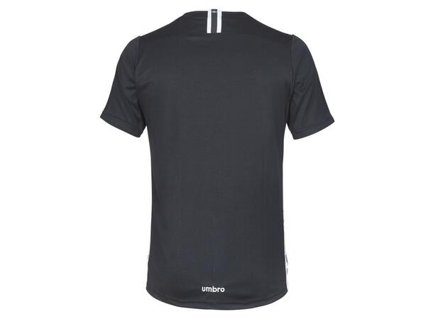 UMBRO UX Elite Trn Tee Sort/Hvit M Teknisk trenings t-skjorte