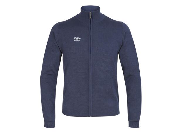 UMBRO Zip Cardigan Marine 3XL/4XL Herrecardigan med glidelås. 