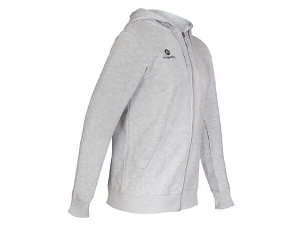 FIBRA Basic Hood Jacket jr Grå 152 Hettegenser med liten logo 