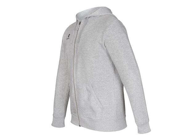 FIBRA Basic Hood Jacket jr Grå 152 Hettegenser med liten logo 