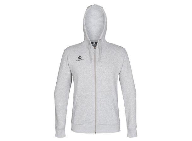 FIBRA Basic Hood Jacket jr Grå 152 Hettegenser med liten logo 