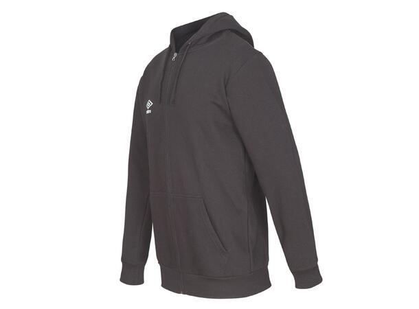UMBRO Basic Hood Jacket Sort XXL Jakke med hette og liten logo 