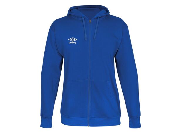 UMBRO Basic Hood Jacket jr Blå 140 Hettegenser med liten logo 