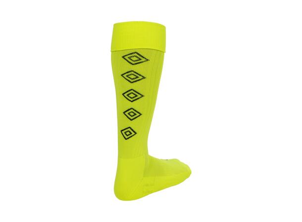 UMBRO UX Elite Fotb.Str Neongul 40-44 Solide fotballstrømper - god passform 