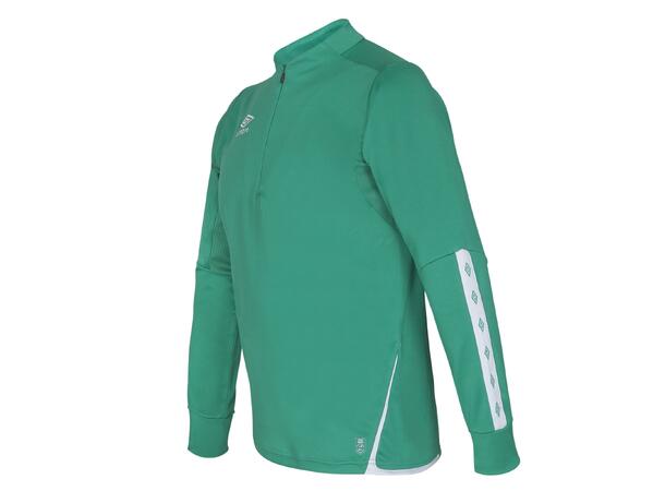 UMBRO UX Elite Half Zip Grønn/Hvit XS Treningsgenser med glidelås 
