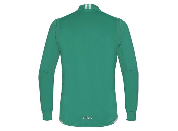 UMBRO UX Elite Half Zip Grønn/Hvit XS Treningsgenser med glidelås 