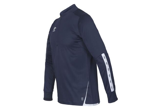 UMBRO UX Elite Half Zip j Marine/Hv 164 Treningsgenser med glidelås 