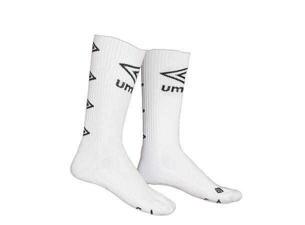 UMBRO UX Elite Handb. Sock S Hvit 35-39 Kort håndballstrømpe 