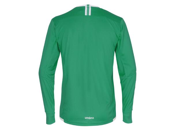 UMBRO UX Elite LS Jsy Grønn/Hvit L Flott langermet spillertrøye 