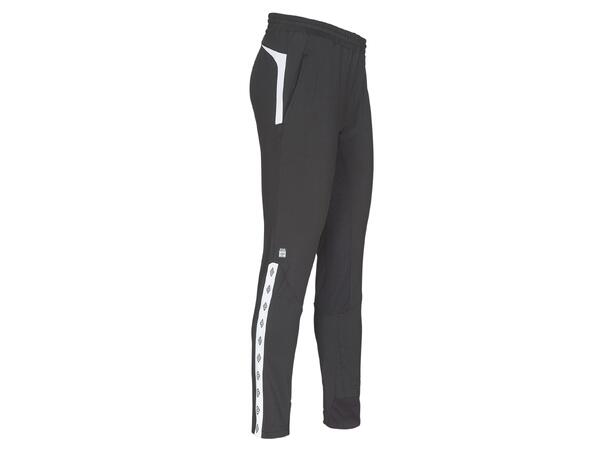 UMBRO UX Elite Pant Slim Sort/Hvit S Treningsbukse i smal passform 