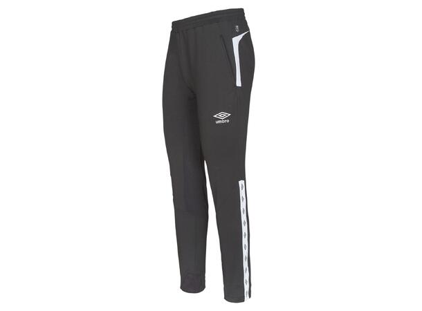 UMBRO UX Elite Pant Slim Sort/Hvit S Treningsbukse i smal passform 