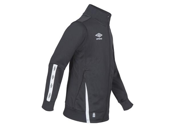 UMBRO UX Elite Track Jacket j Sort 164 Polyesterjakke med tøffe detaljer 