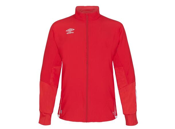 UMBRO UX Elite Trn Jkt Rød/Hvit S Lett treningsjakke, romslig passform. 