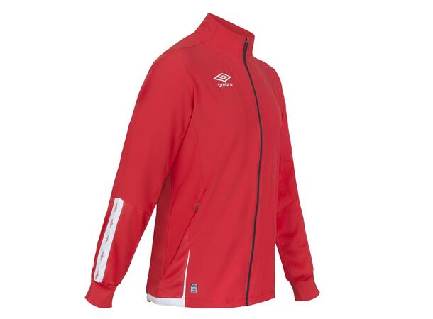 UMBRO UX Elite Trn Jkt Rød/Hvit S Lett treningsjakke, romslig passform. 