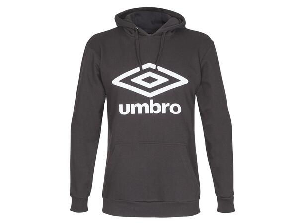 UMBRO Basic Logo Hood Sort S Hettegenser med Umbrologo og lomme 