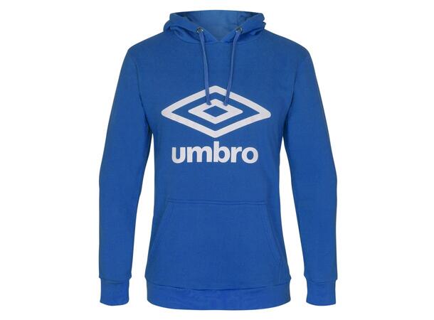 UMBRO Basic Logo Hood jr Blå 128 Hettegenser med Umbrologo og lomme 