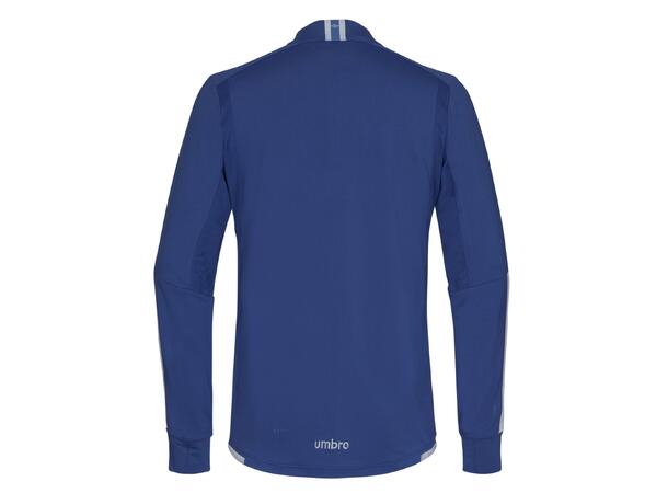 UMBRO UX Elite Half Zip Blå/Hvit XXL Treningsgenser med glidelås 