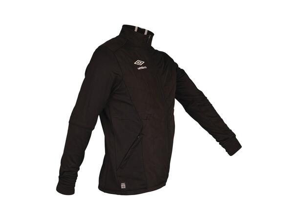 UMBRO UX Elite Hybrid Jacket Sort XS Behagelig trenings- og fritidsjakke 