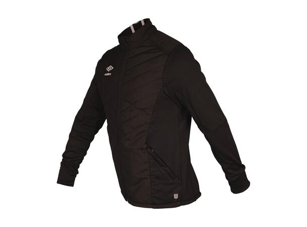UMBRO UX Elite Hybrid Jacket Sort XS Behagelig trenings- og fritidsjakke 