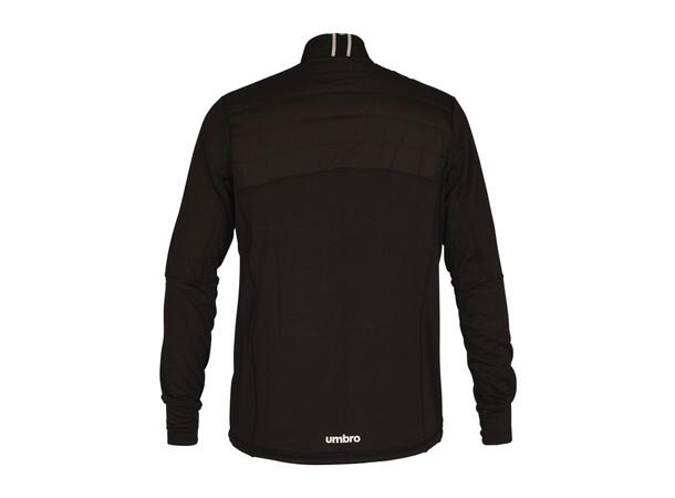 UMBRO UX Elite Hybrid Jacket Sort XS Behagelig trenings- og fritidsjakke 