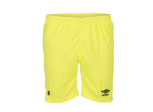 UMBRO UX Elite Keeper Shorts Neongul S Teknisk keepershorts 