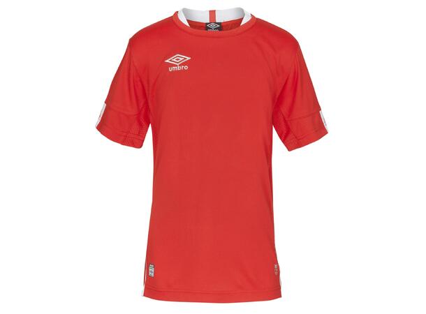 UMBRO UX Elite SS Jsy Rød/Hvit 3XL Flott kortermet spillertrøye 