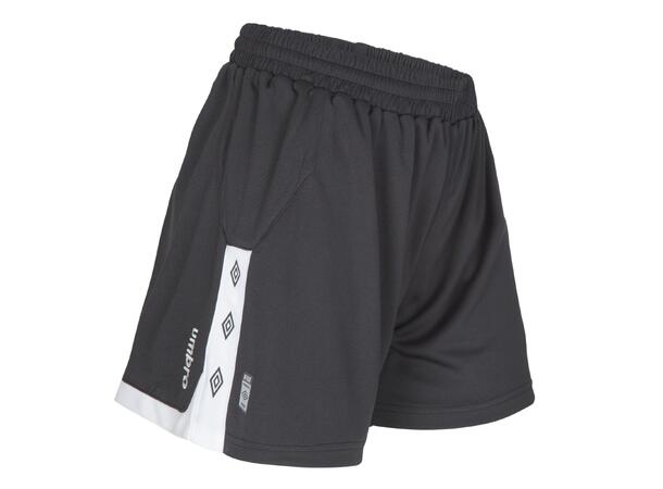 UMBRO UX Elite Shorts W Sort/Hvit 44 Flott spillershorts 