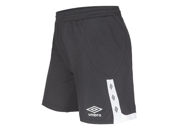 UMBRO UX Elite Shorts jr Sort/Hvit 128 Flott spillershorts 