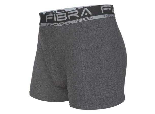 FIBRA Apex Boxer 2pck Sort/Grå L Boksershorts til herre i 2 farger 