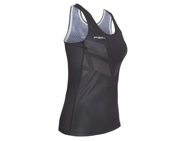 FIBRA Xtrm Singlet W Sort L Lett komfortabel singlet 