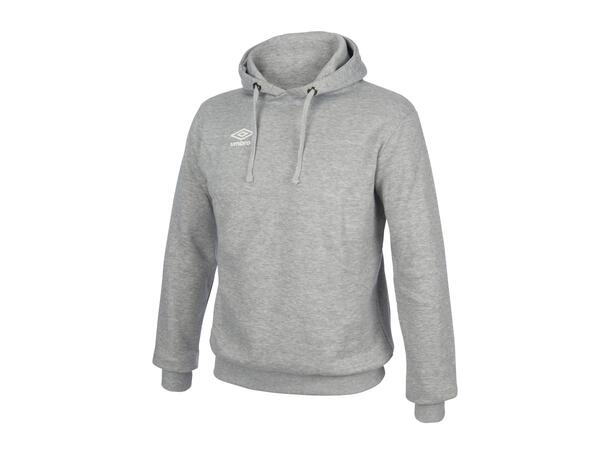 UMBRO Basic Hood Grå S Hettegenser med liten logo 