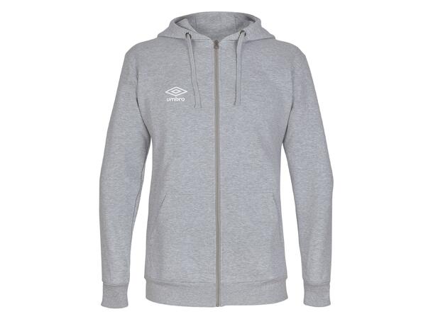 UMBRO Basic Hood Jacket Grå M Jakke med hette og liten logo 